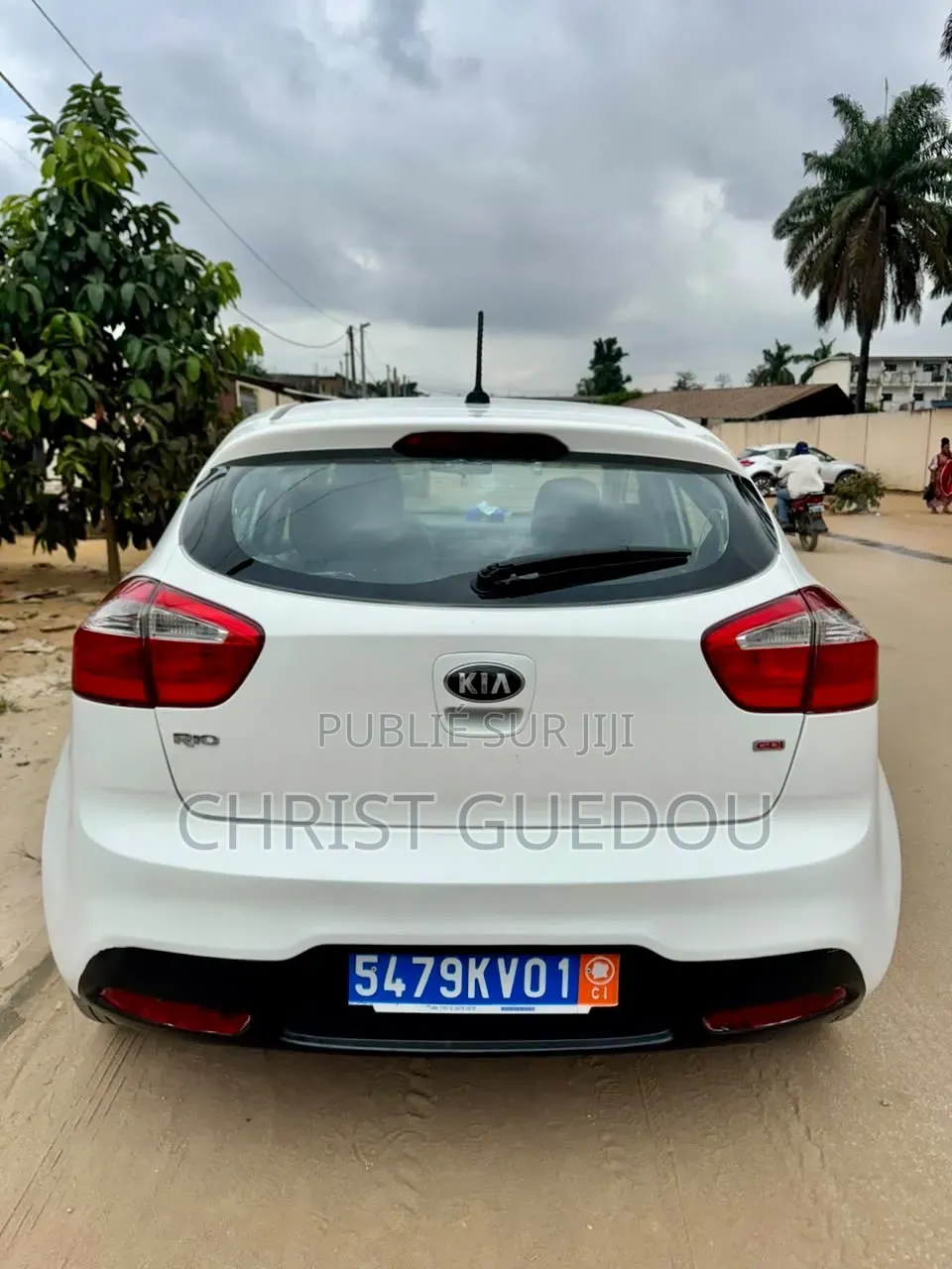 Kia Rio 2015 Blanc