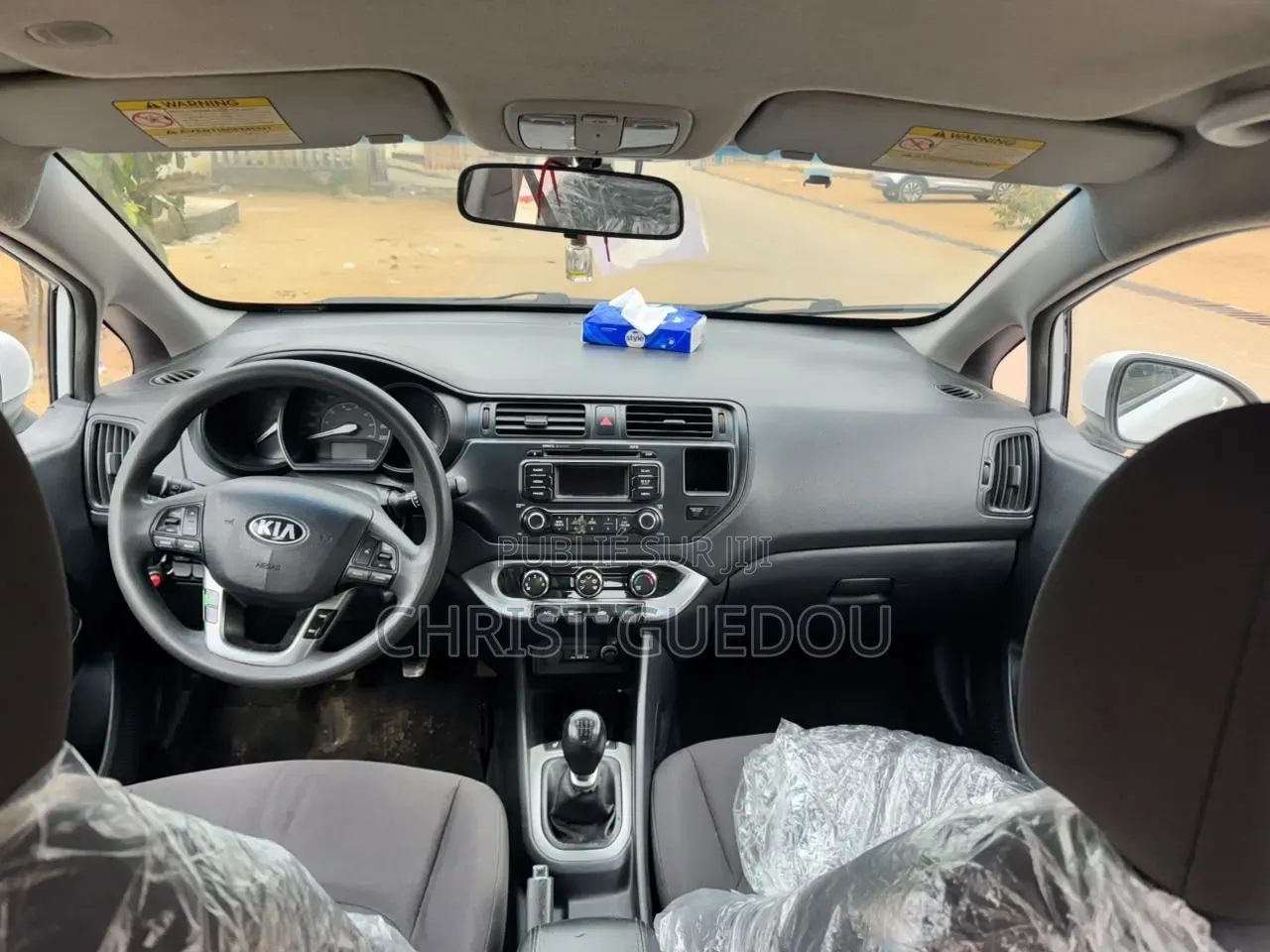 Kia Rio 2015 Blanc