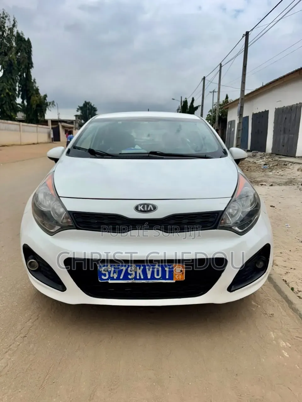 Kia Rio 2015 Blanc