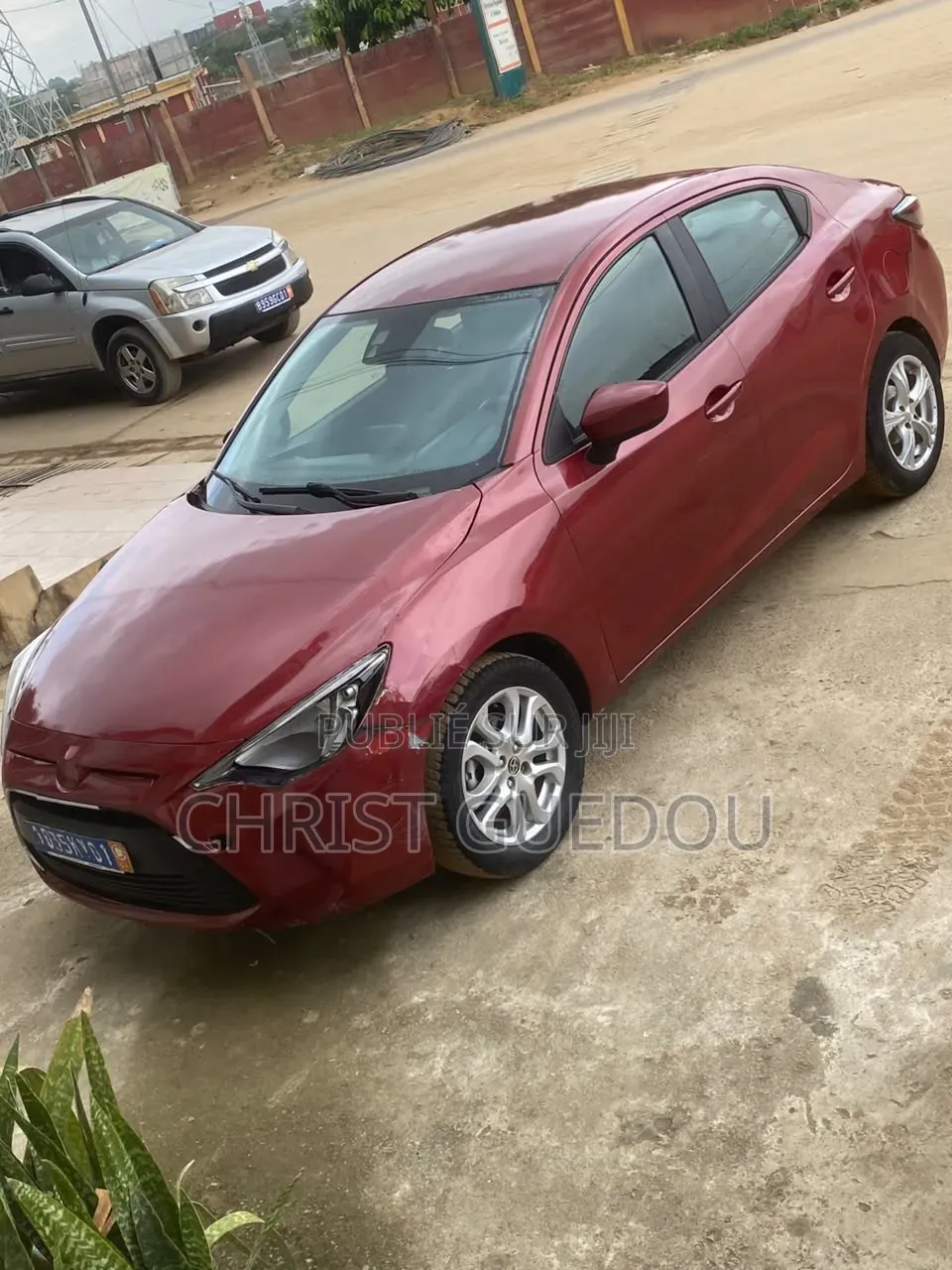 Toyota Yaris 2017 Rouge