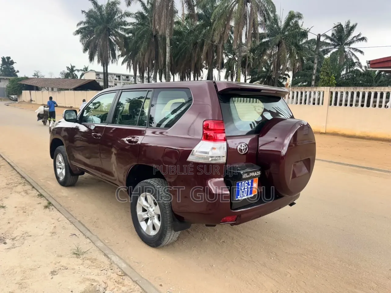 Toyota Land Cruiser 2010 Rouge