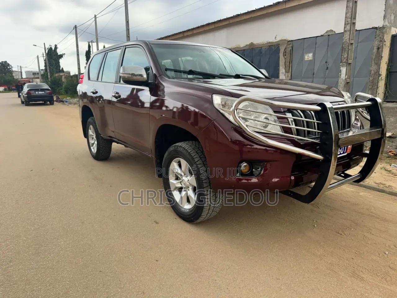 Toyota Land Cruiser 2010 Rouge
