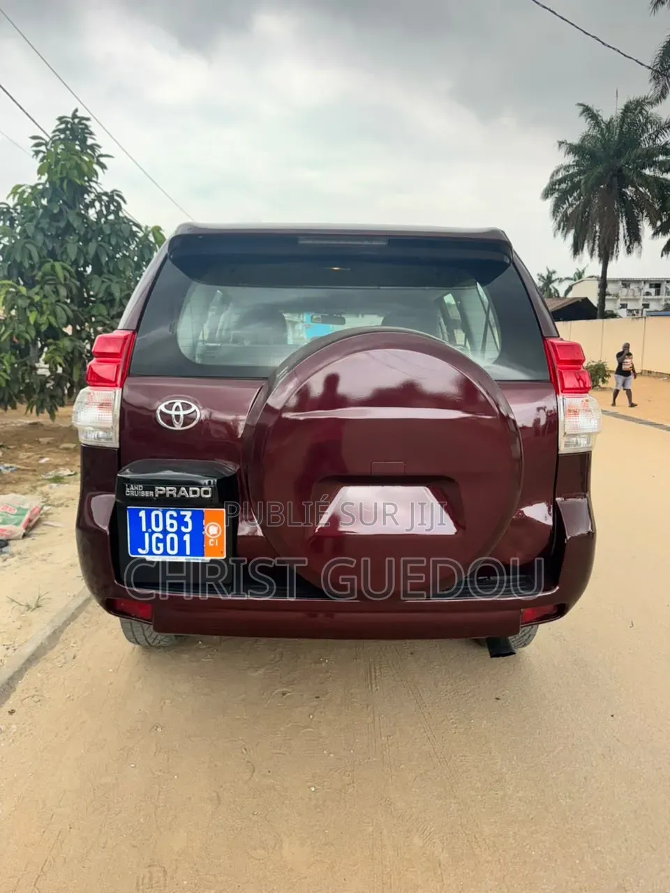 Toyota Land Cruiser 2010 Rouge