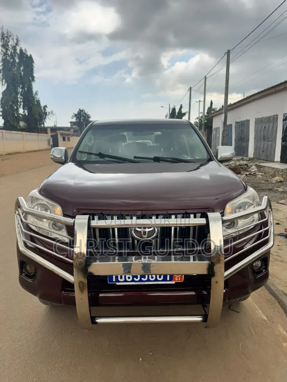 Toyota Land Cruiser 2010 Rouge