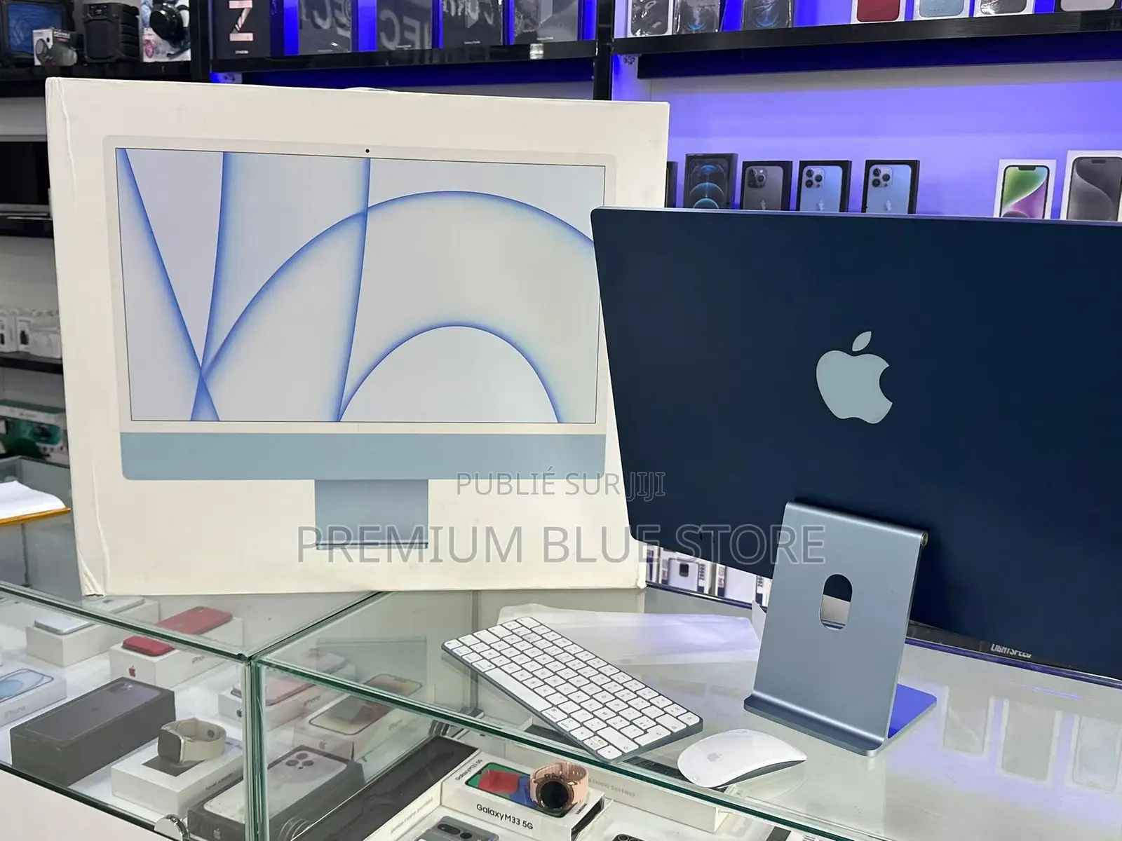 Nouveau Ordinateur de bureau Apple iMac M4 16GB Apple M4 SSD 256GB