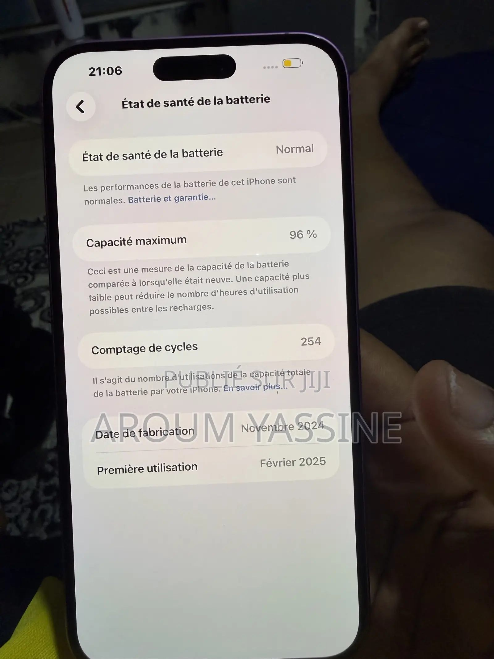 Nouveau Apple iPhone 16 Plus 128 GB Rose