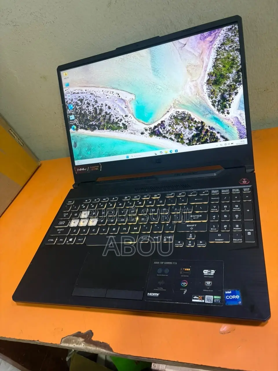 Ordinateur portable Asus TUF Gaming F15 16GB Intel Core i7 SSD 512GB
