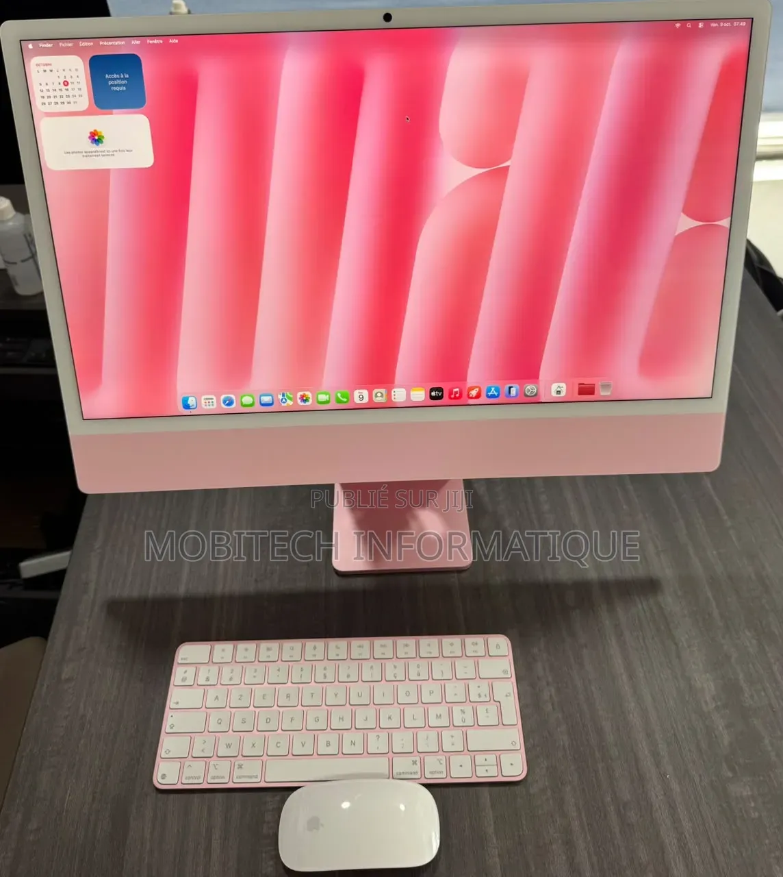 Nouveau Ordinateur de bureau Apple iMac M4 16GB Apple M4 SSD 256GB