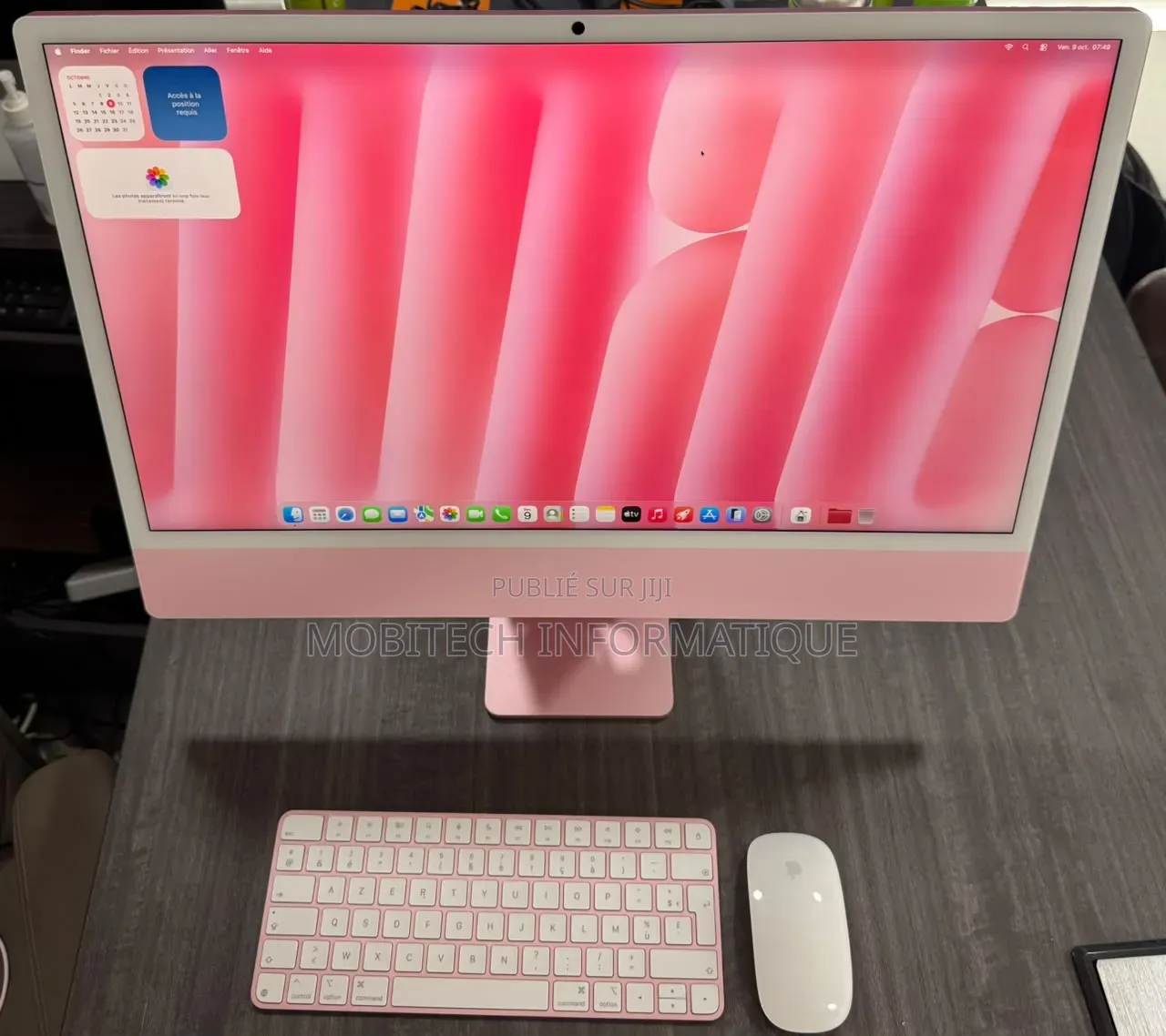 Nouveau Ordinateur de bureau Apple iMac M4 16GB Apple M4 SSD 256GB