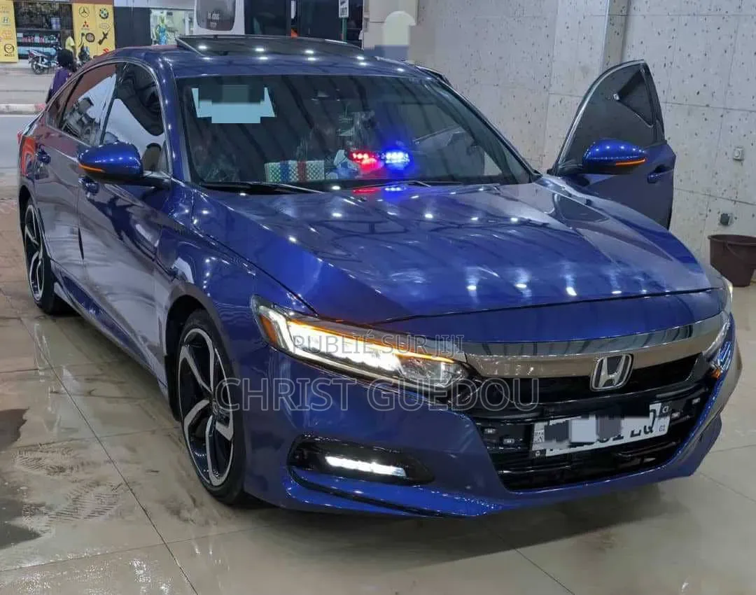 Honda Accord Sport 2018 Bleu
