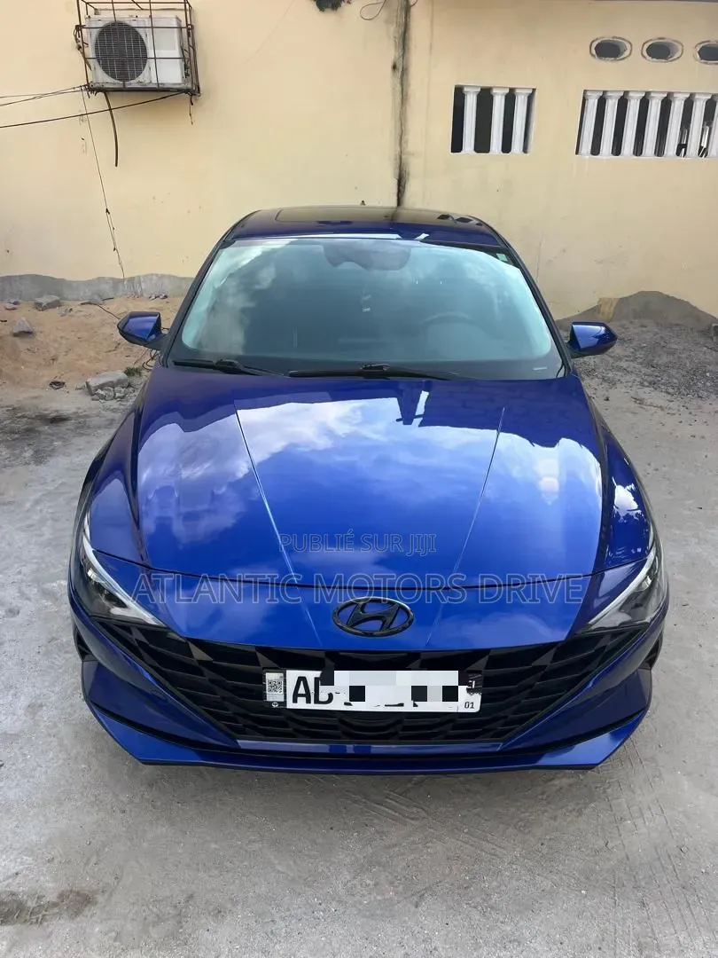 Hyundai Elantra 2021 Bleu