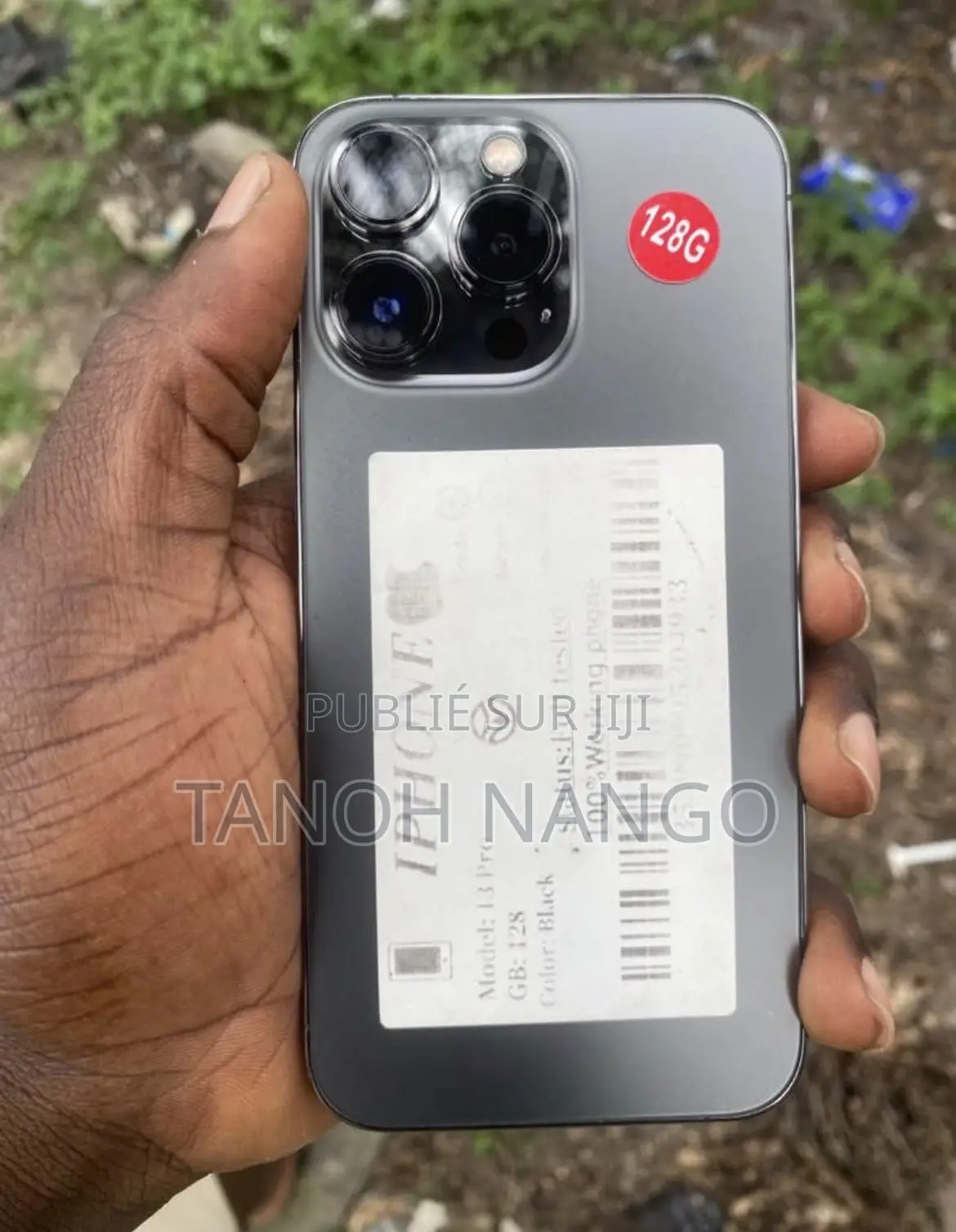 Apple iPhone 13 Pro 128 GB Noir