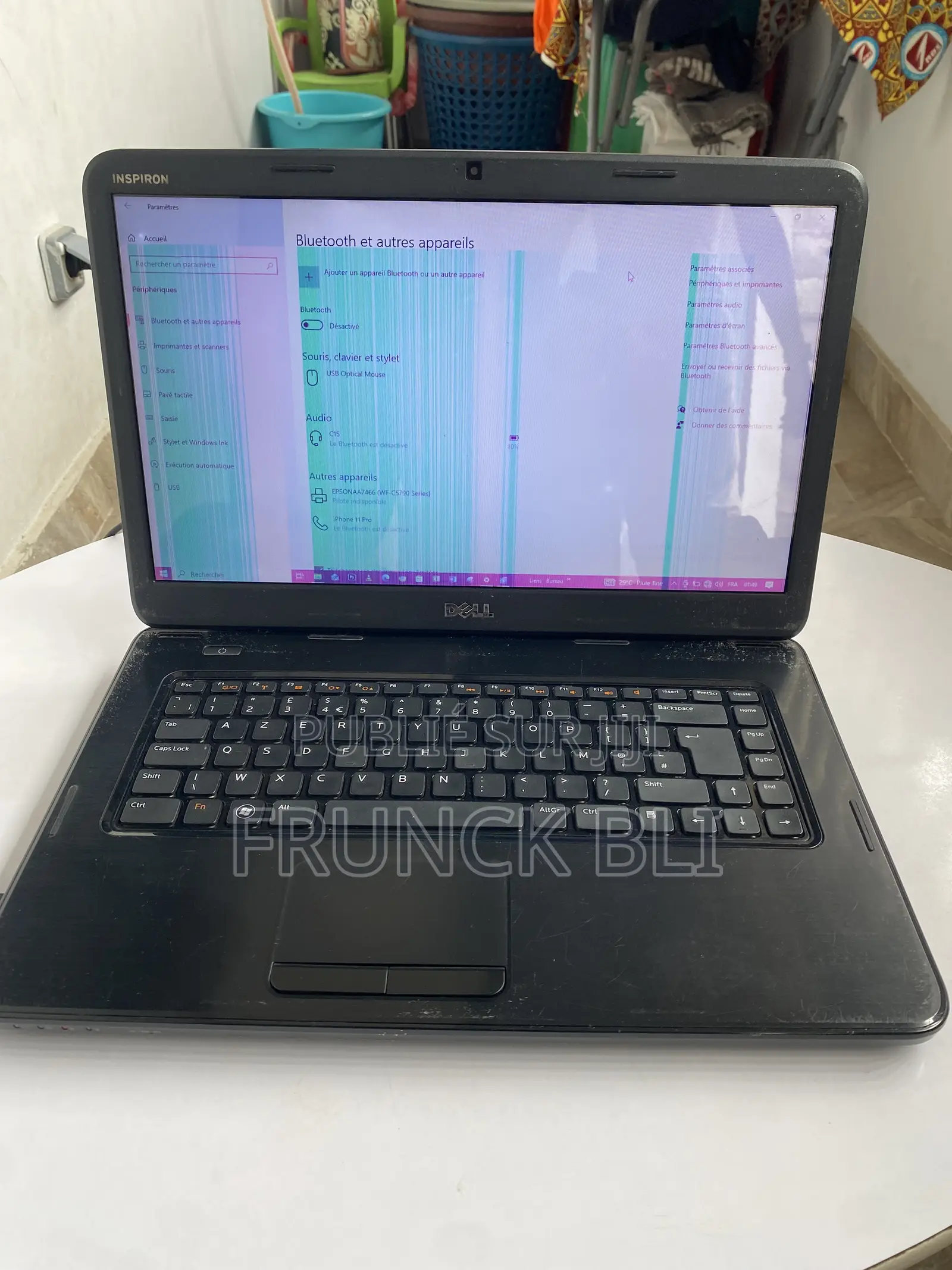 Ordinateur portable Dell Latitude 5410 8GB Intel Core i3 HDD+SSD 500GB
