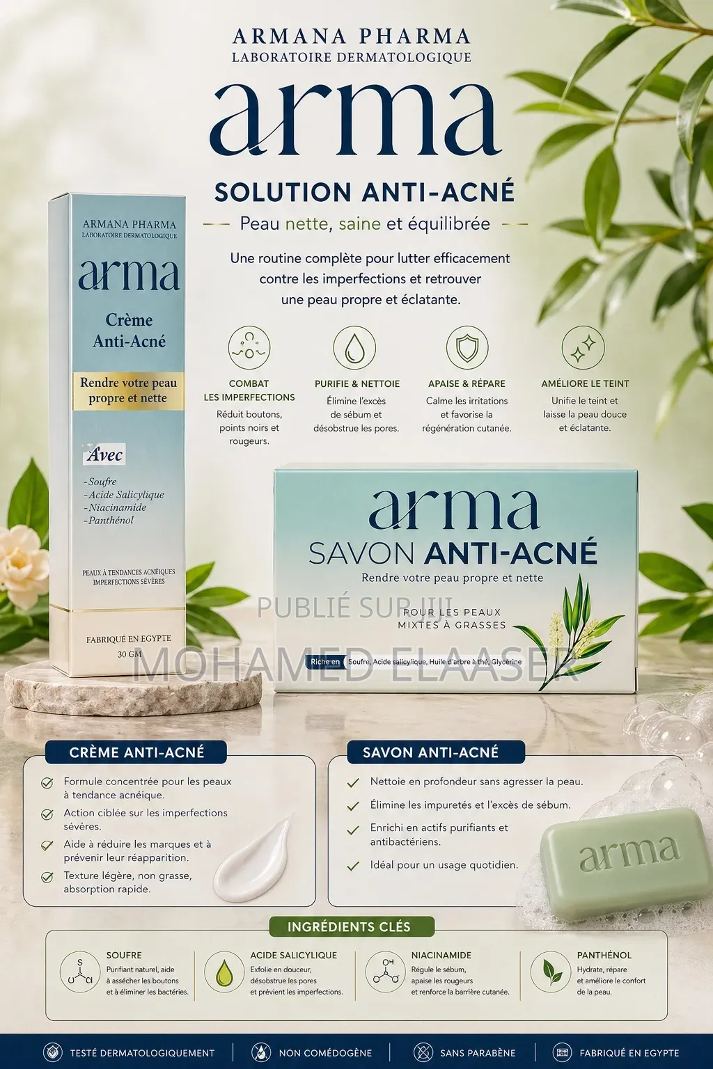 Arma Savon Anti-Acné 100gm