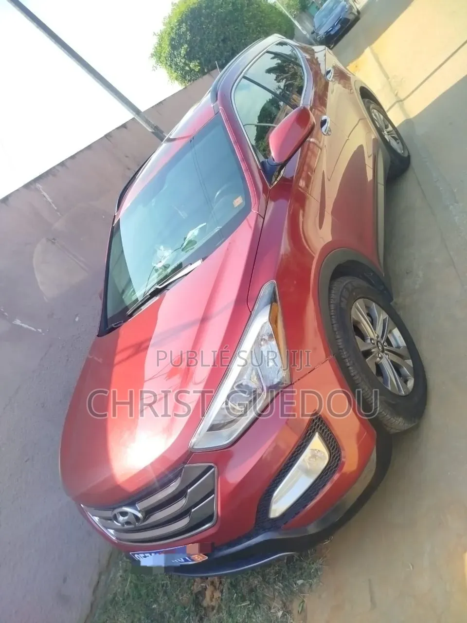 Hyundai Santa Fe 2016 Rouge