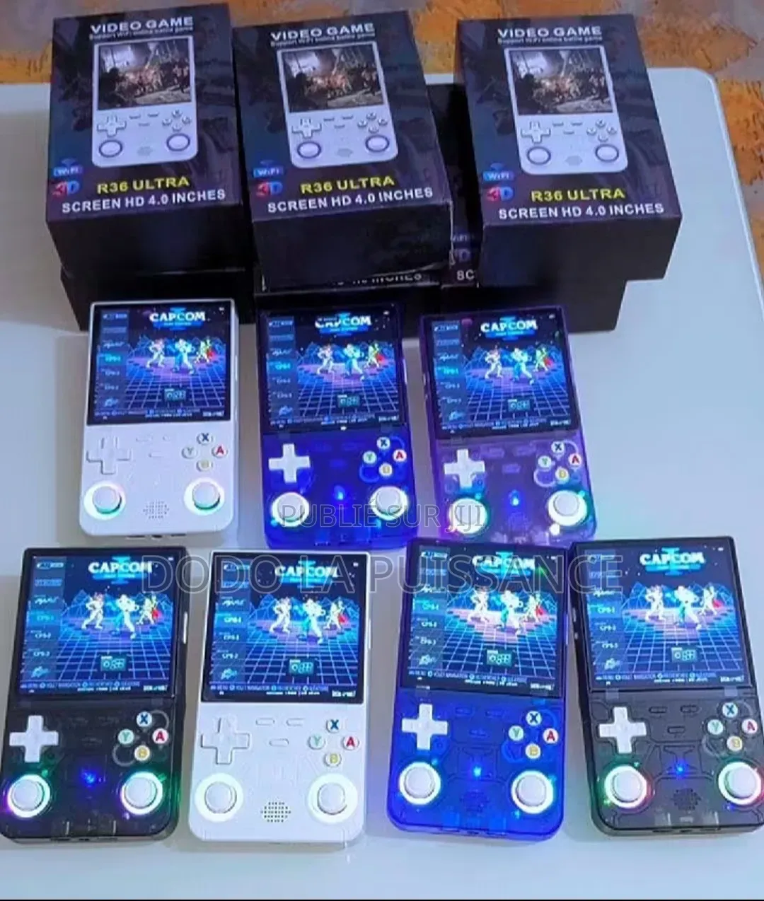 Consoles R36 Ultra Lumineux