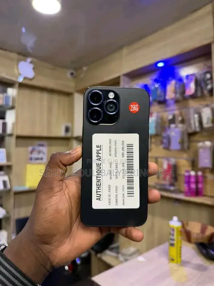Nouveau Apple iPhone 14 Pro Max 256 GB Noir