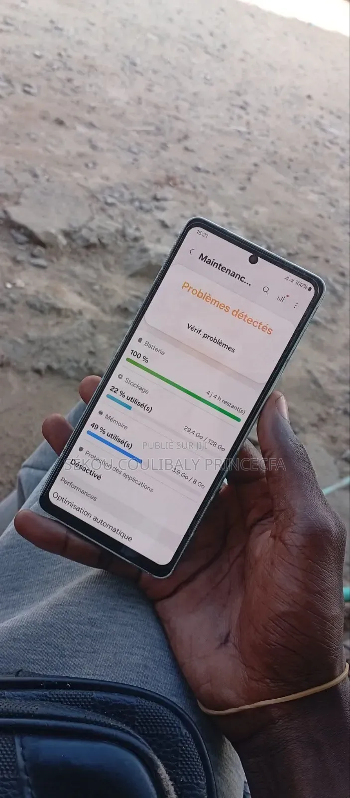 Nouveau Samsung Galaxy A73 5G 256 GB Bleu