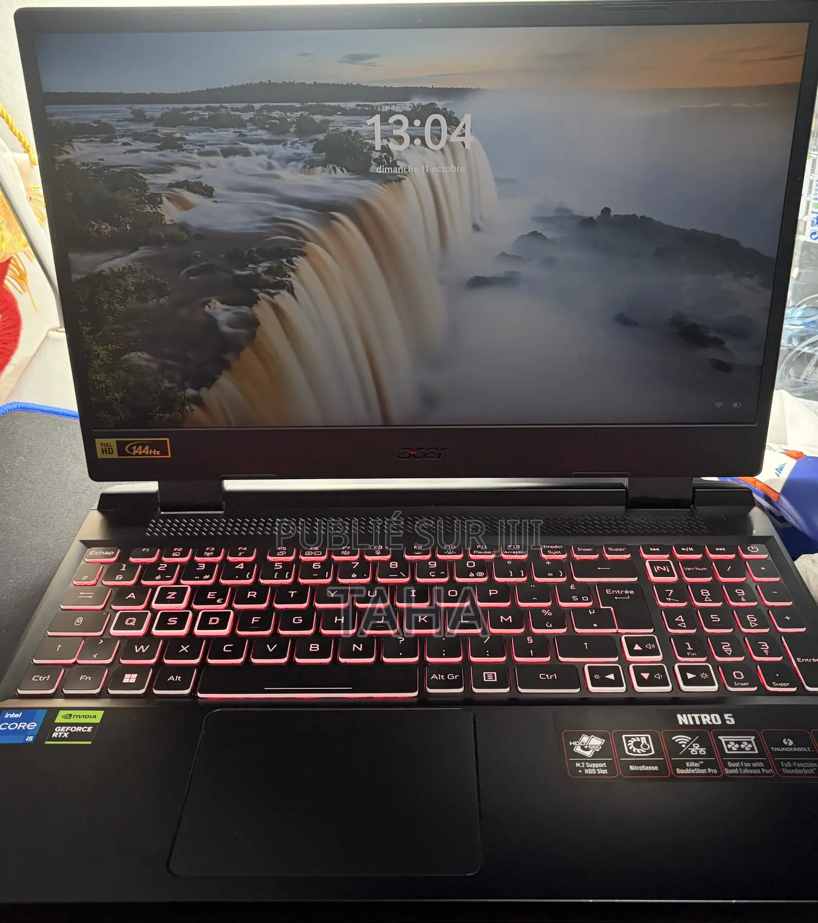 Acer Nitro5 QuasiNEUF Intel I5 12Gen / RTX 4060 / 16 Go RAM / SSD NVMe