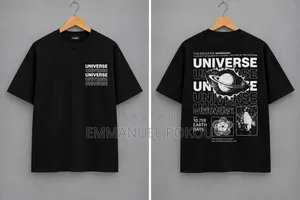 T-Shirt Noir UNIVERSE