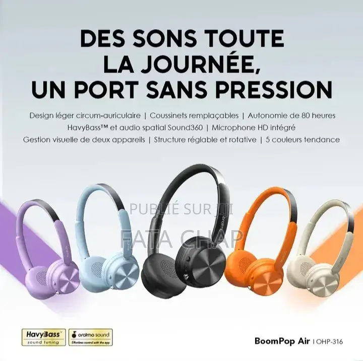 Casque Oraimo Supra Auriculaire
