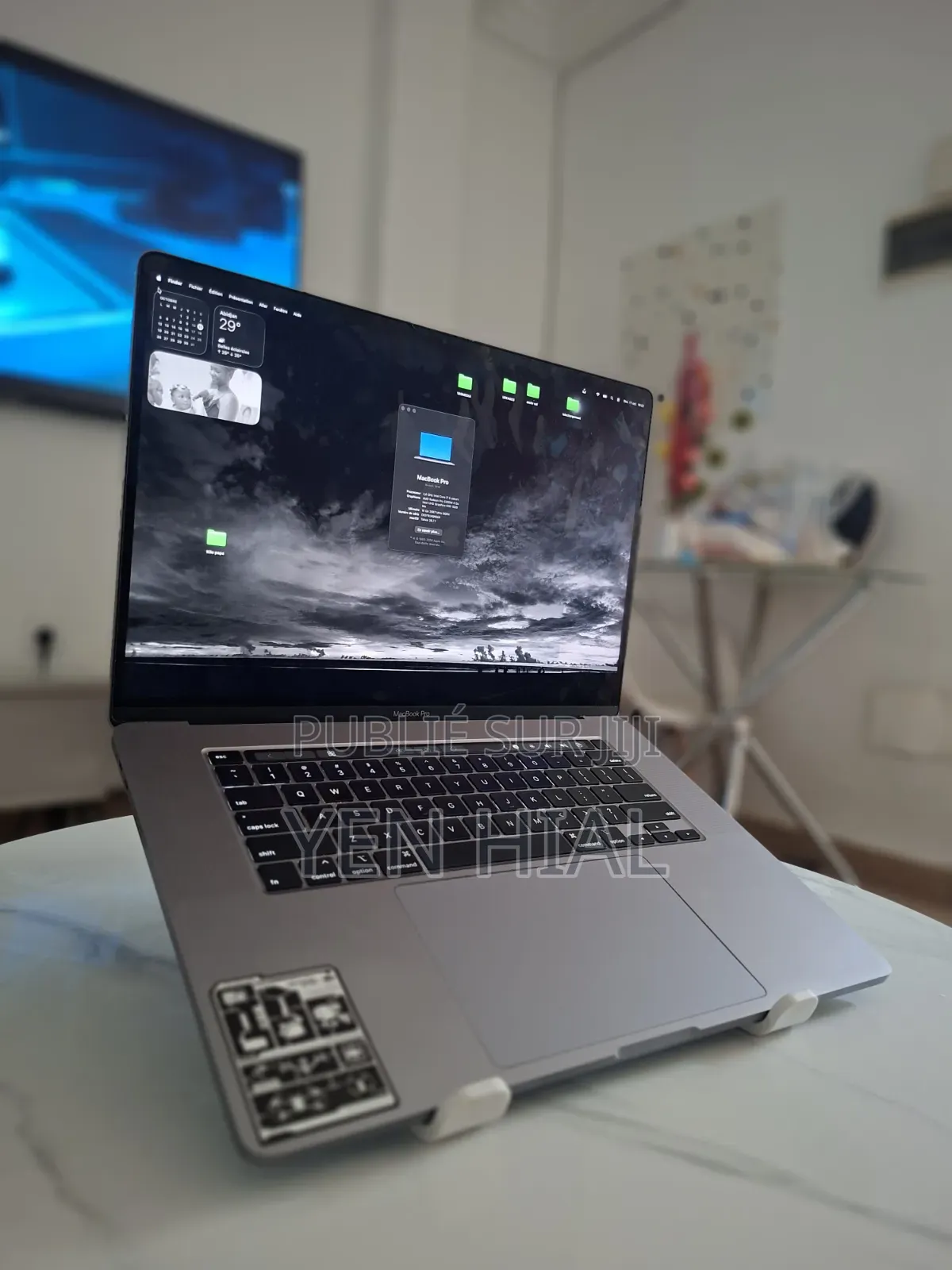 Ordinateur portable Apple MacBook Pro 2019 16GB Intel Core i7 SSD 512GB