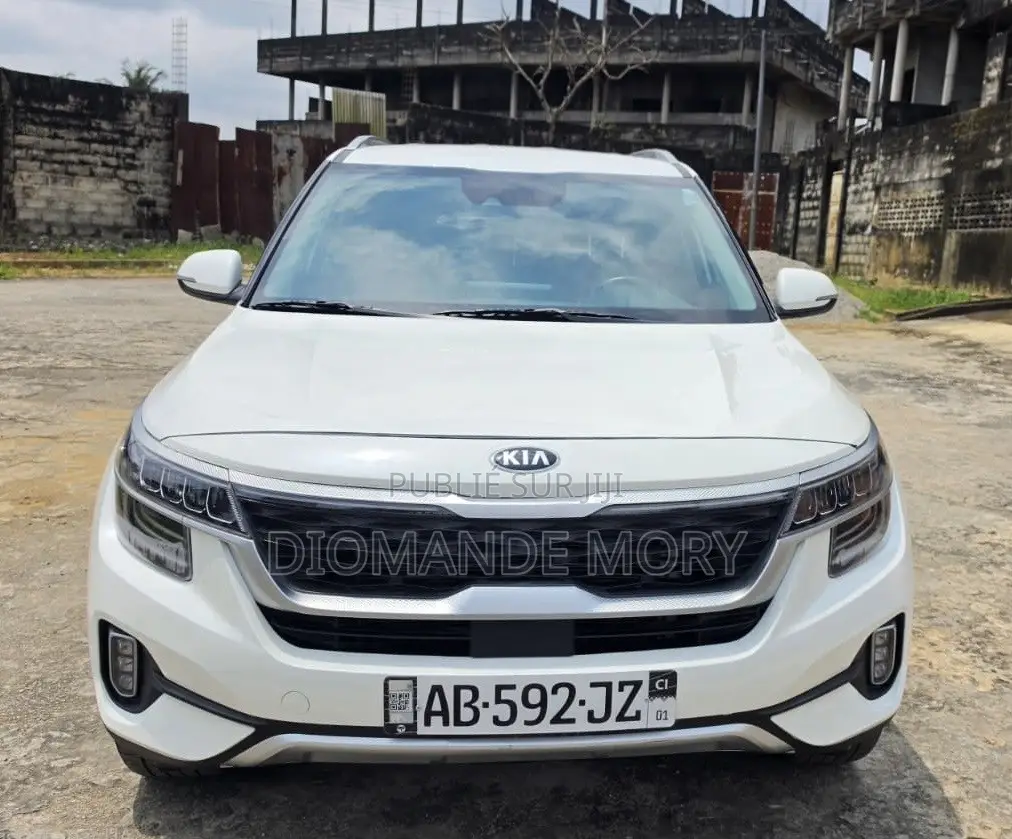 Kia Seltos 1.6 T-GDI 4WD 2021 Blanc