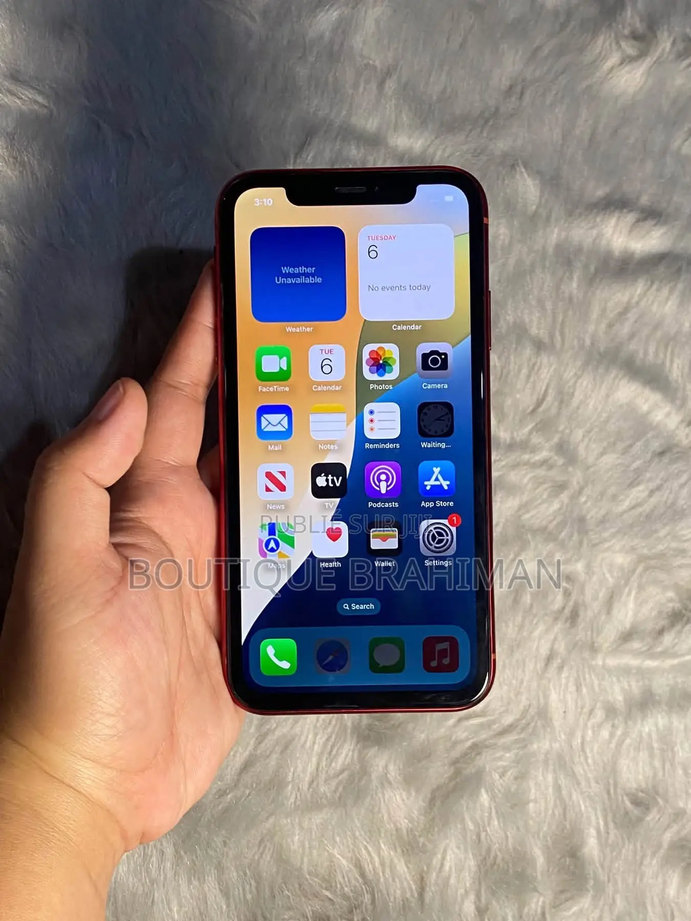 Nouveau Apple iPhone XR 128 GB Rouge