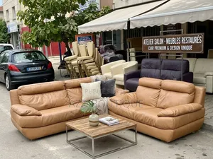 SALON EN CUIR , 100%CUIR, Importé Allemagne 