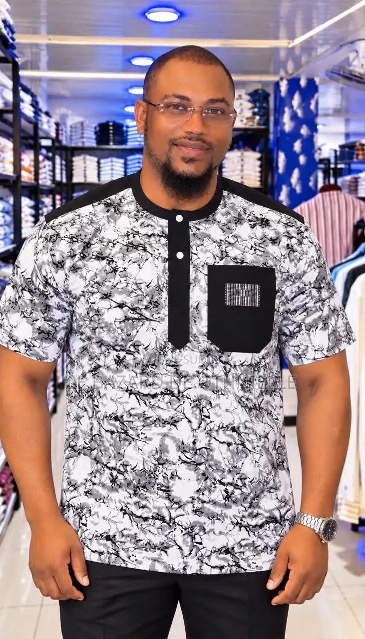 Chemise Manche Courte Colle Rond