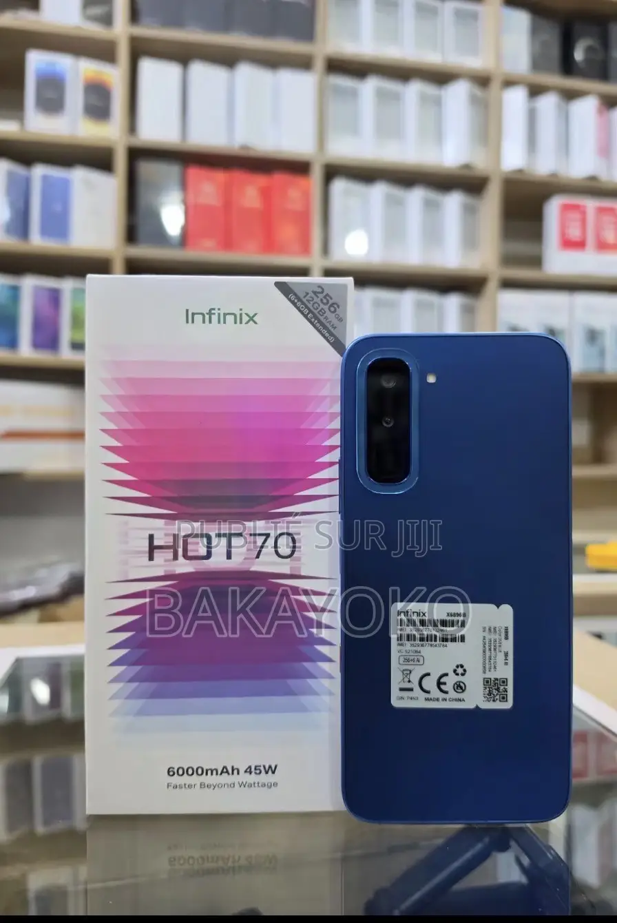 Infinix Hot 70 256 GB Bleu
