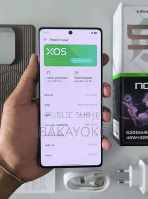 Infinix Note 50 4G 256 GB Blanc