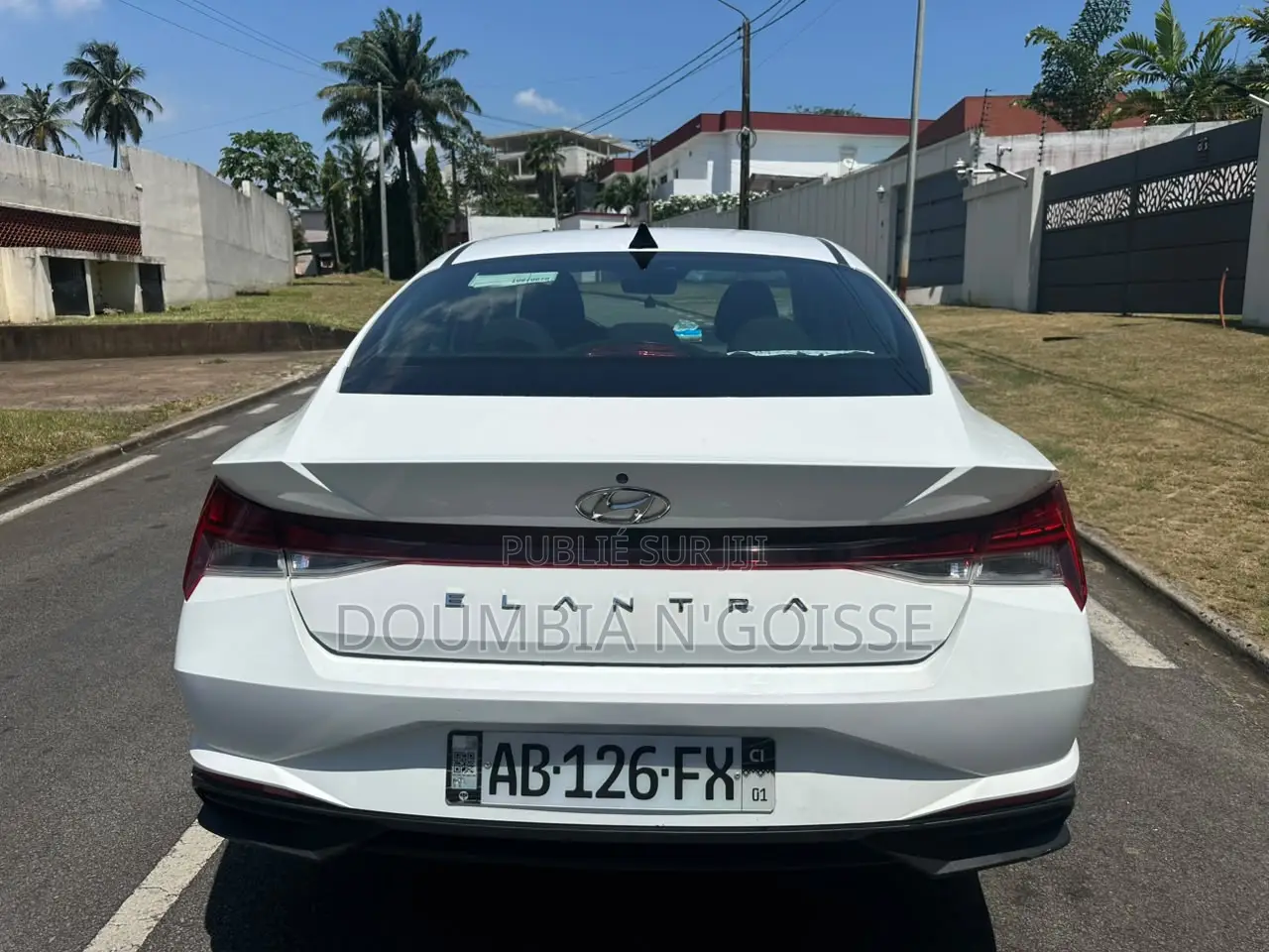 Hyundai Elantra N-Line 2022 Blanc