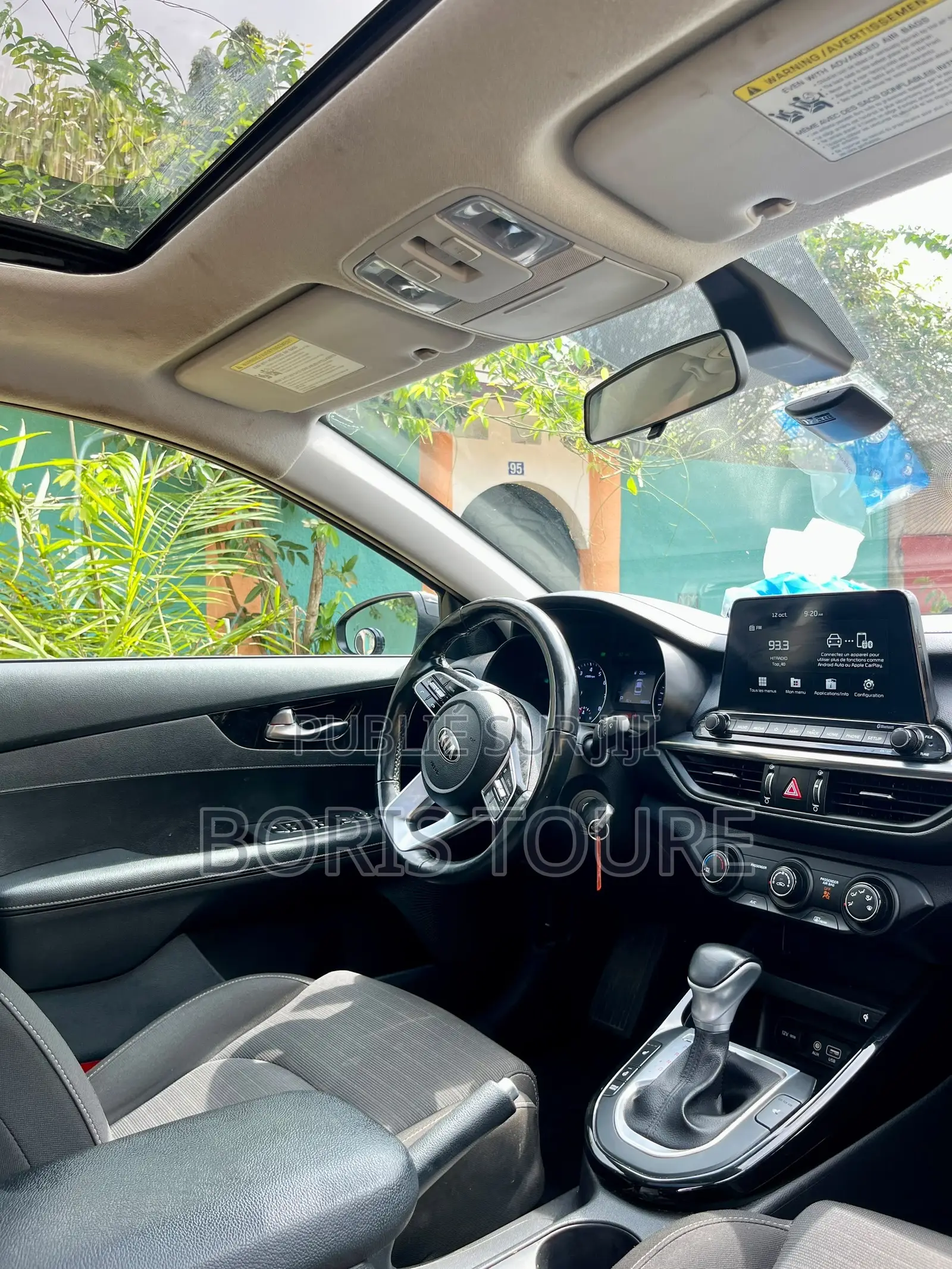 Kia Forte EX 2021 Noir