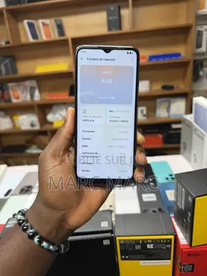 Oppo A18 128 GB Noir