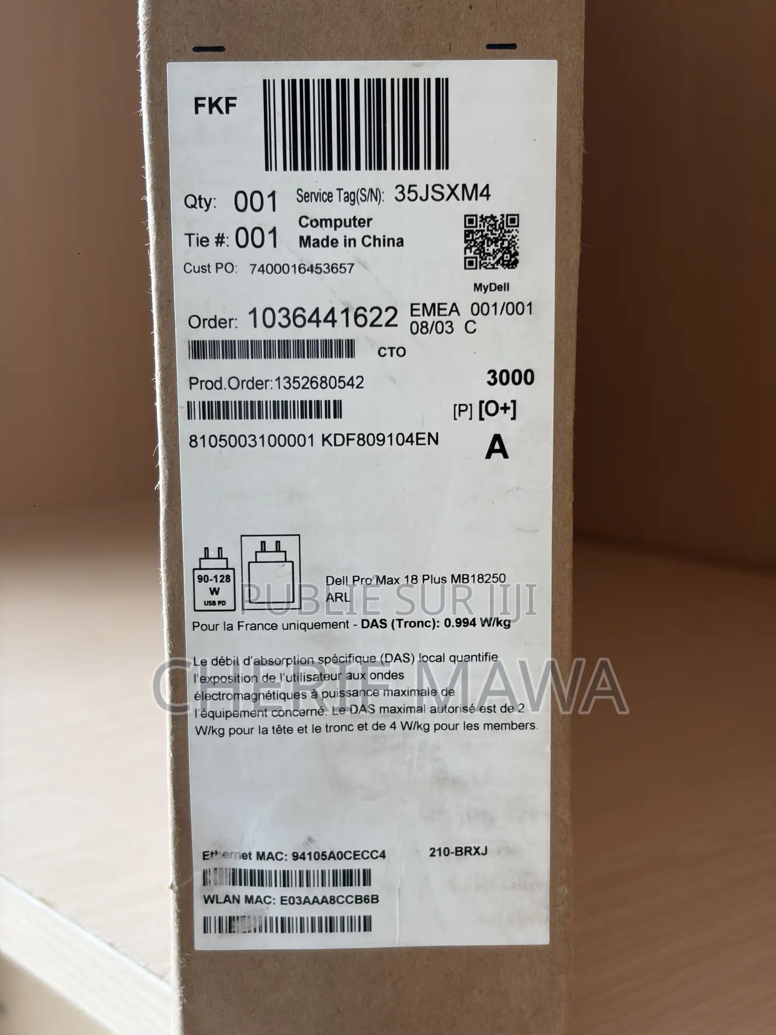Nouveau Dell Pro Plus 16 32GB Intel Core Ultra 7 SSD 1T