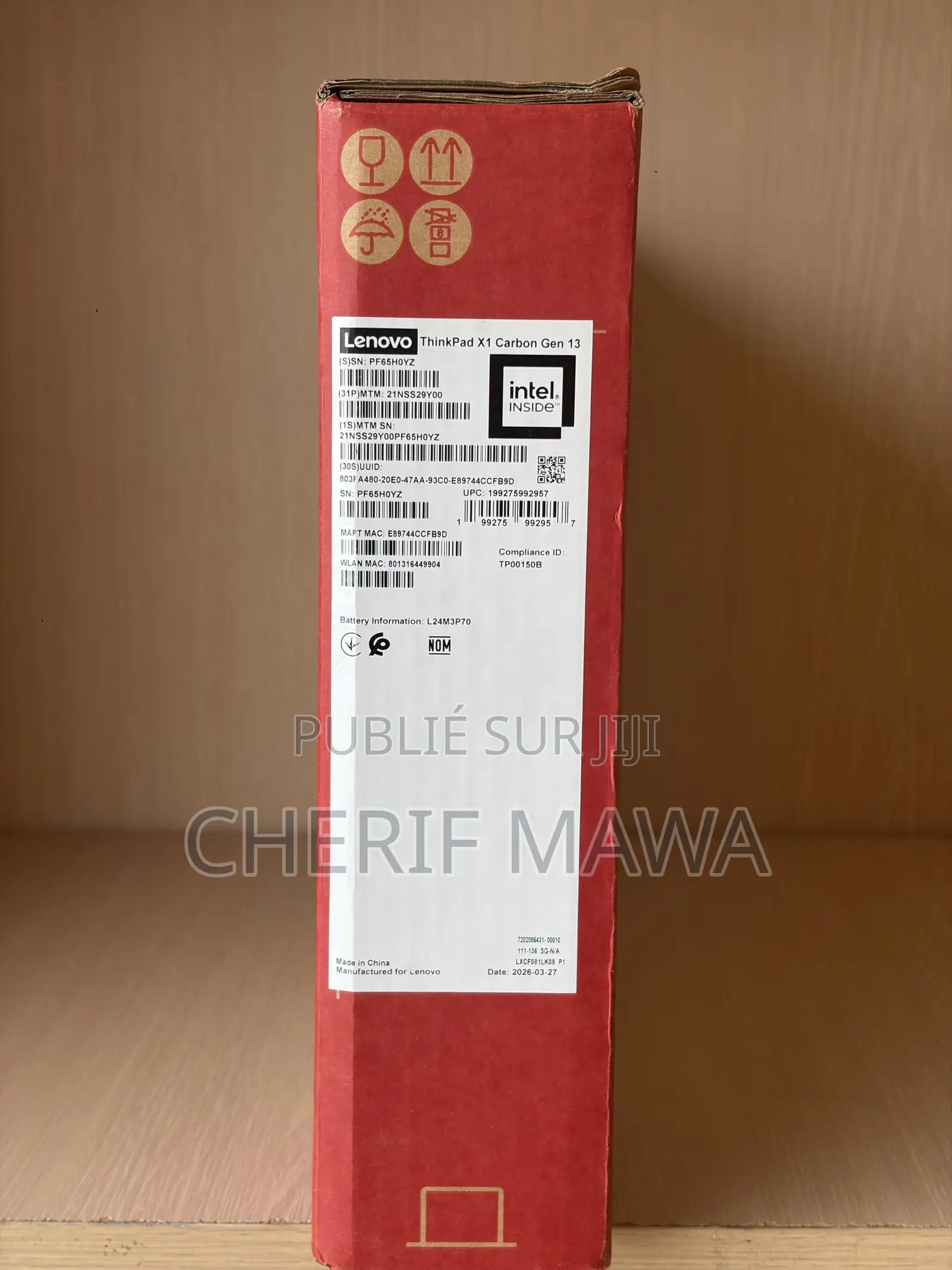 Nouveau Lenovo ThinkPad X1 Yoga 32GB Intel Core Ultra 7 SSD 512GB