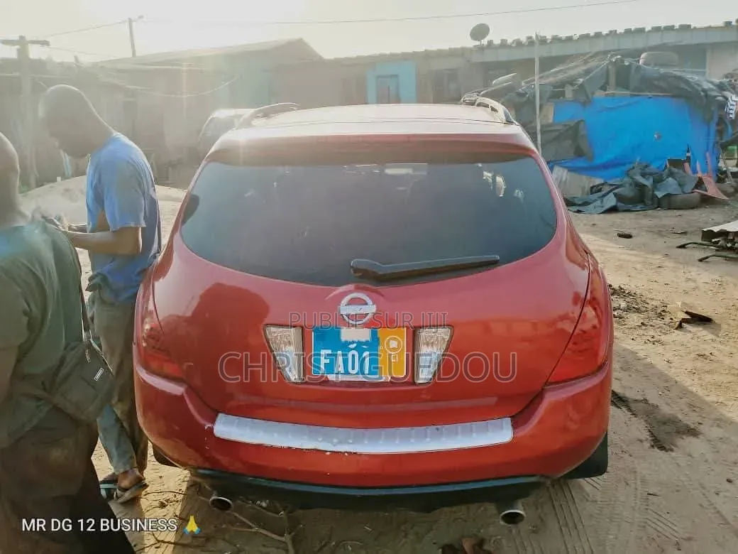 Nissan Murano S 2006 Rouge