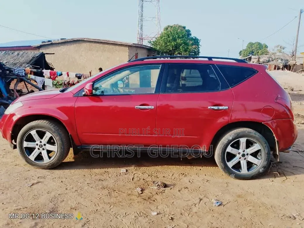 Nissan Murano S 2006 Rouge