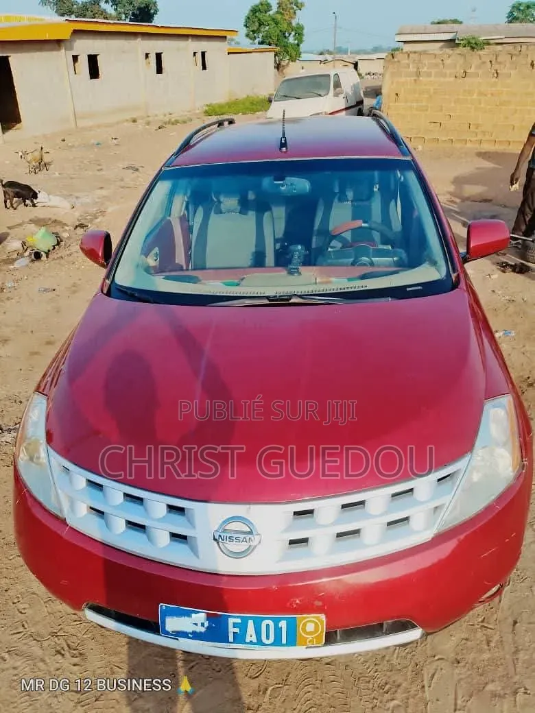 Nissan Murano S 2006 Rouge