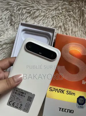Tecno Camon Slim 256 GB Blanc