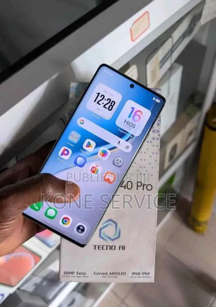 Nouveau Tecno Camon 40 Pro 4G 256 GB