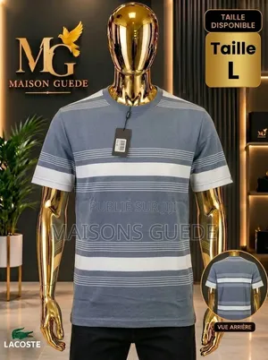 Tee-Shirt Rayures Sans Marque