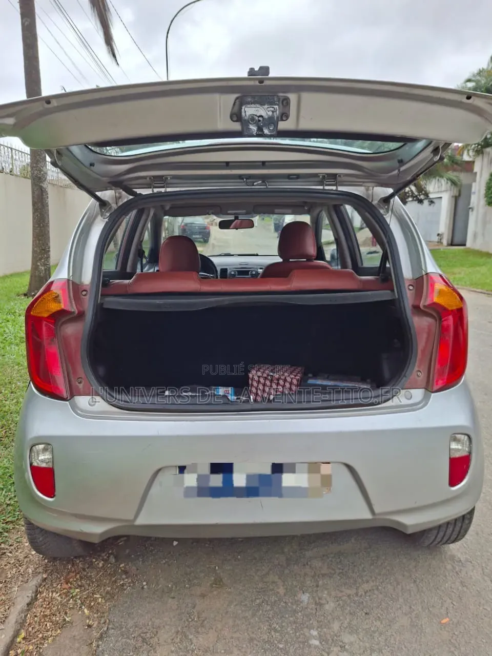 Kia Picanto 1.1 EX Automatic 2012 Gris