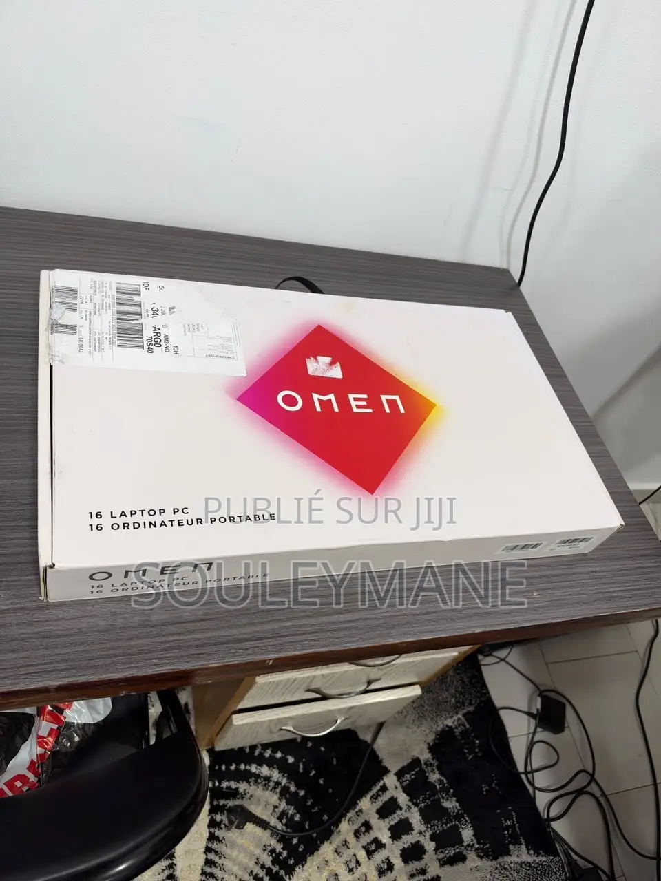 Ordinateur portable HP Omen 16 16GB AMD Ryzen 7 SSD 512GB