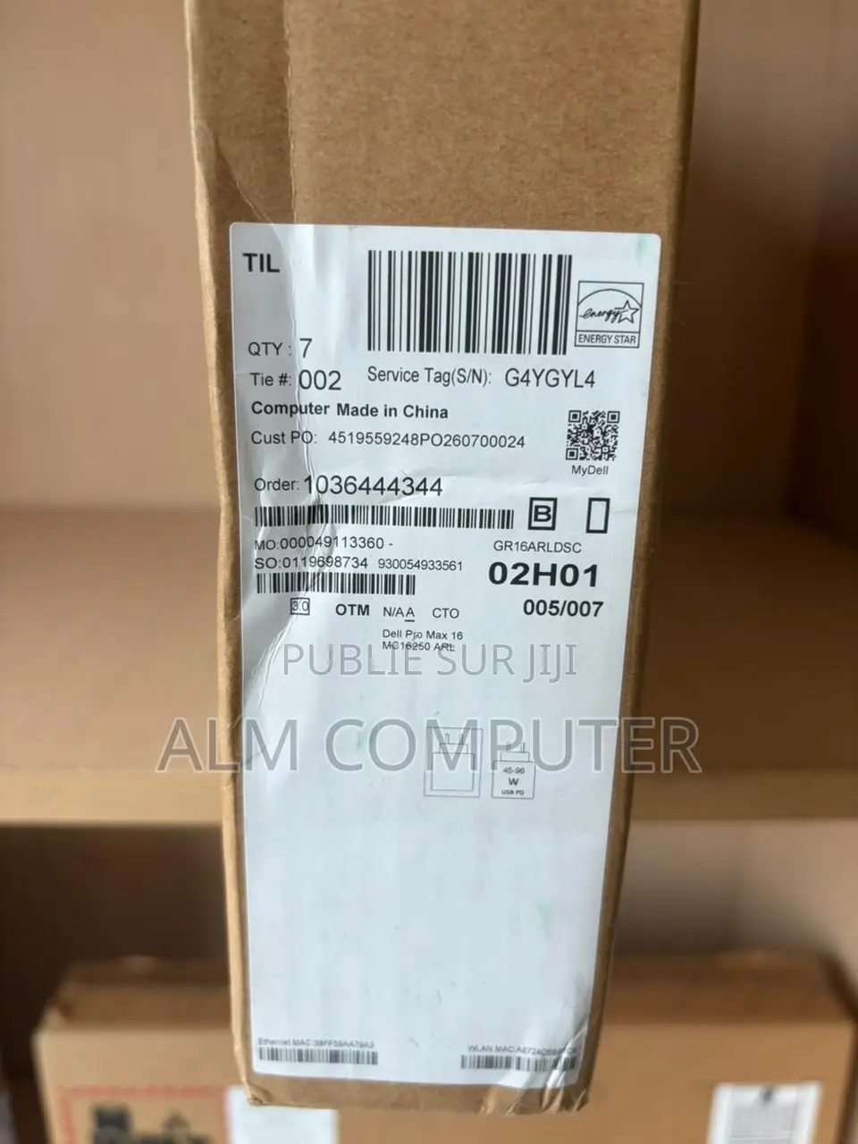 Nouveau Dell Pro Max 16 64GB Intel Core Ultra 9 SSD 1T