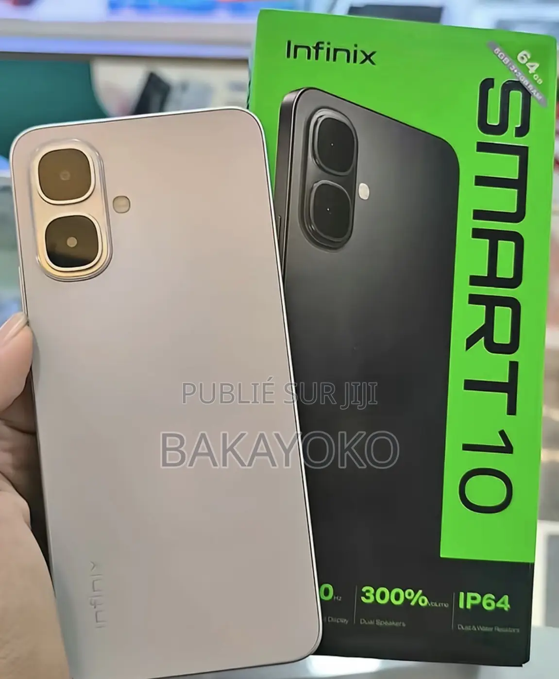 Infinix Smart 10 128 GB Doré