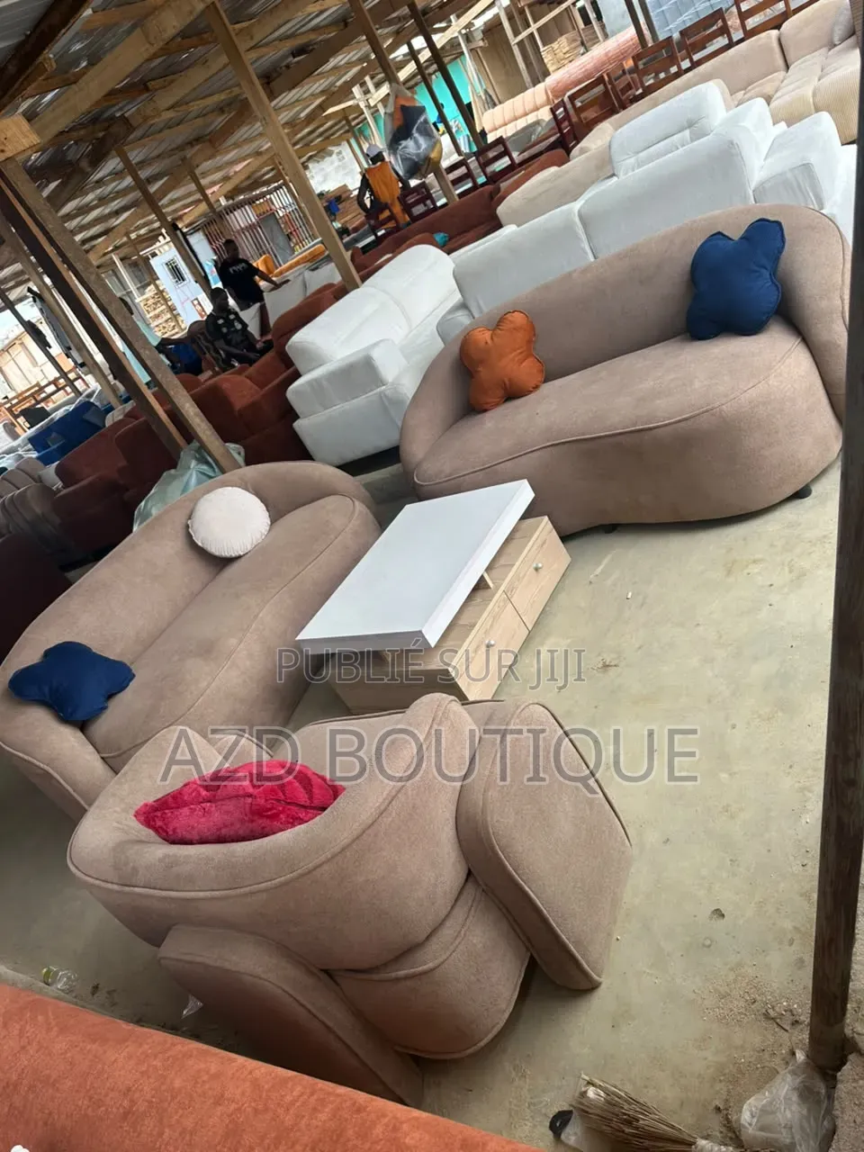 Salon Banane De 7 Places Finitions Luxueuses