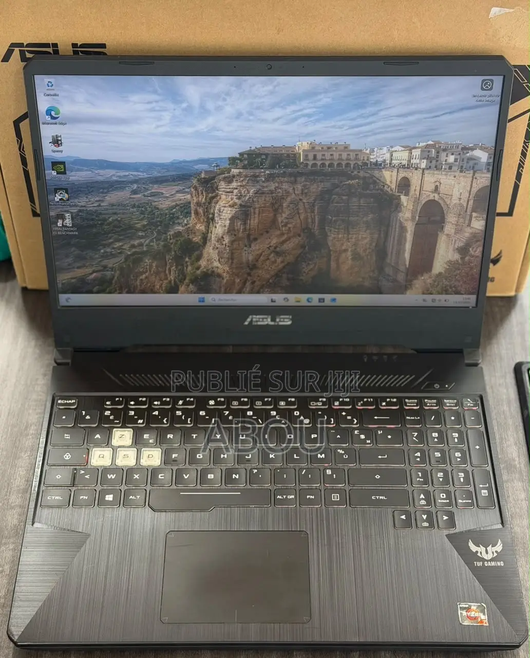 Ordinateur portable Asus TUF Gaming F15 16GB AMD Ryzen 7 SSD 512GB