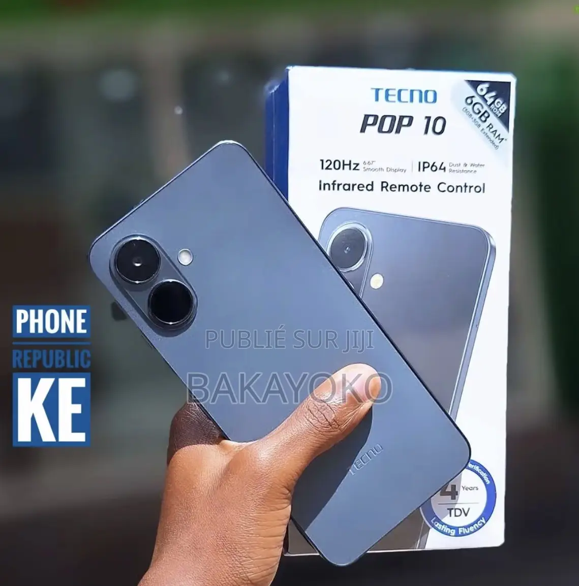Tecno Pop 10 128 GB Gris